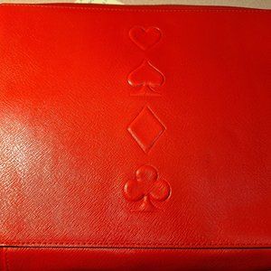 Estee Lauder heart, ace and spade bag